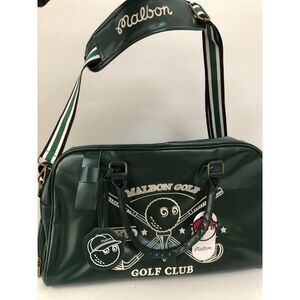 Malbon Golf Duffel Bag –Green Premium Travel Gym Weekender Bag